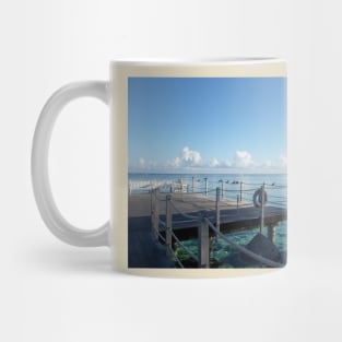 Birds looking out to sea Mug